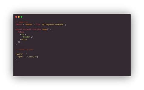 typescript import alias.